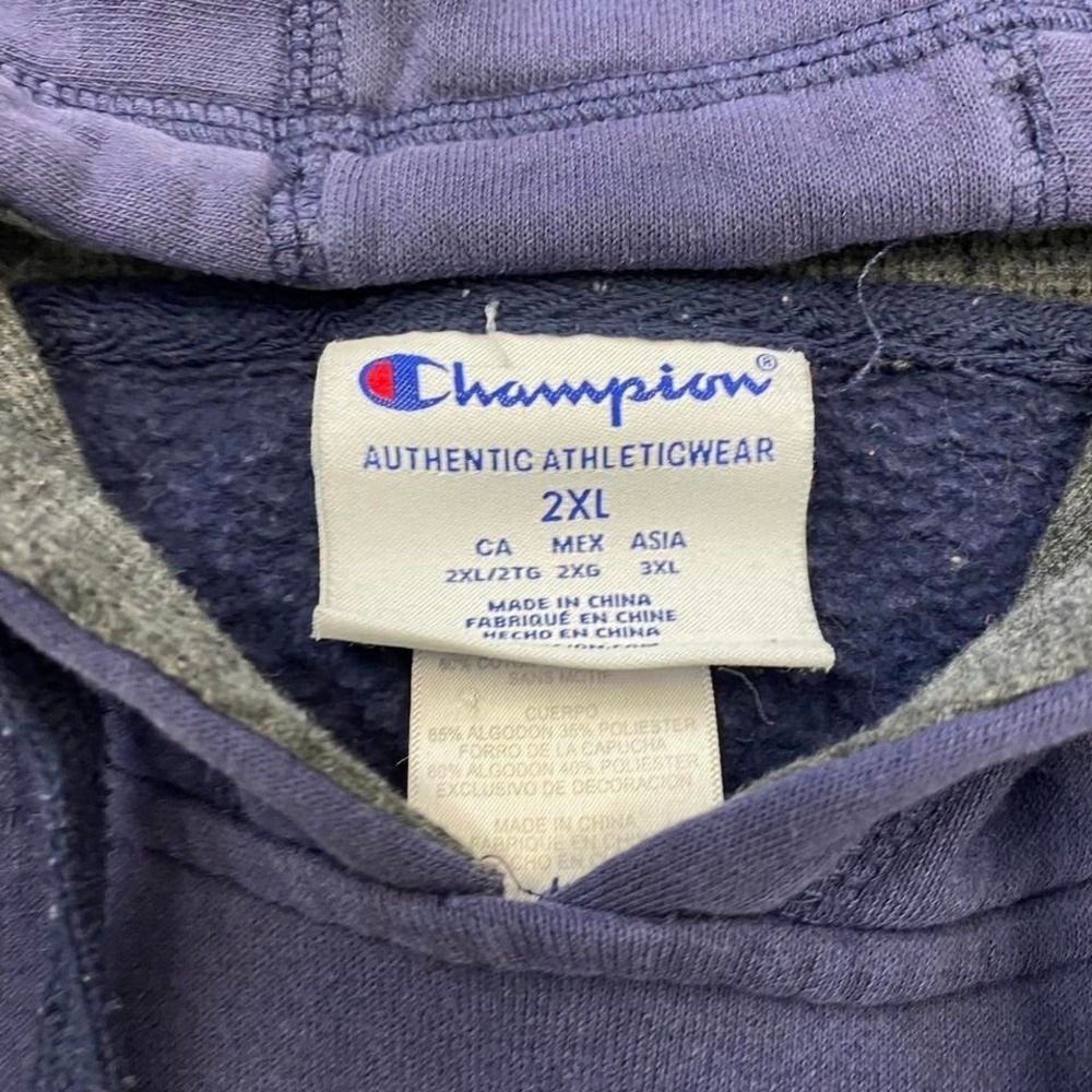 Vintage Michigan Wolverines Champion 2000s College Sportswear Hoodie Size XXL - Picture 3 of 6